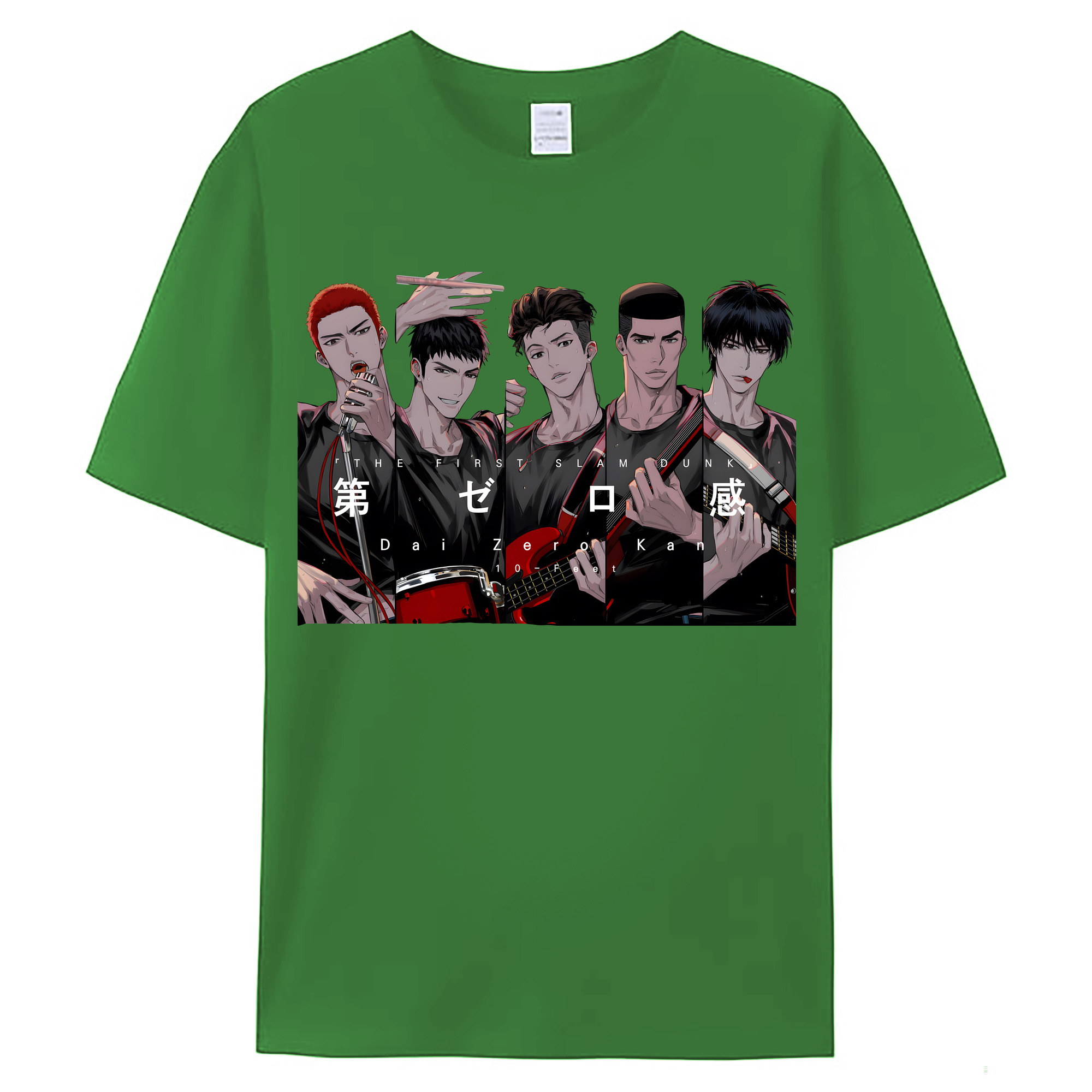 （画像用） SLAM DUNK／スラムダンク レディースカジュアルプリントTシャツ（綿100％）